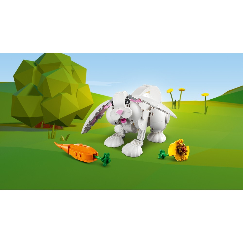 LEGO Creator — Белый кролик 3 в 1 31133 / артикул   31133  / GTIN 5702017415864
