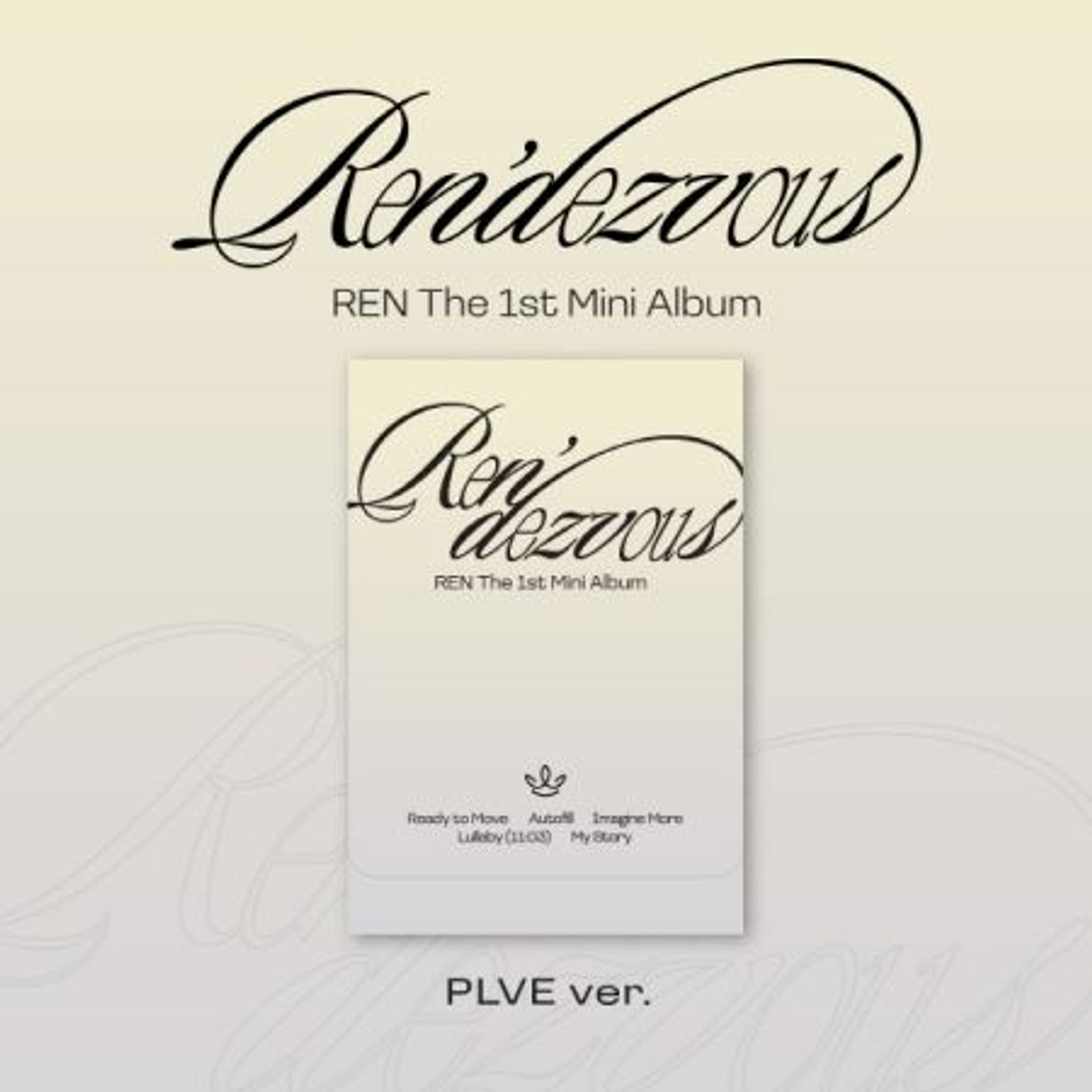 Альбом REN - REN'DEZVOUS 1st Mini Album PLVE Version