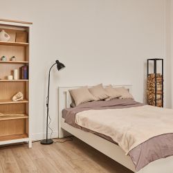 UML-T701 E27 BLACK Торшер напольный под лампу Е27. 60W. с регулировкой наклона. Механический выключатель. Черный. ТМ Uniel