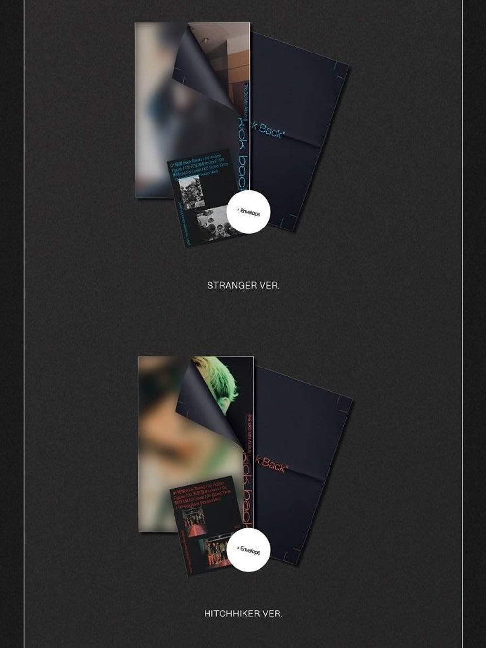 Альбом WAYV - KICK BACK 3rd Mini Album 2 Version SET