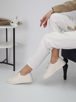 Кеды женские натуральная кожа