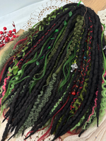 Многофактурный комплект войлочных дредов