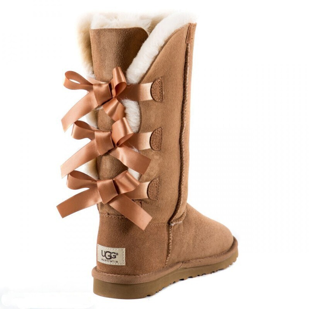 Угги Bailey Bow Tall Chestnut