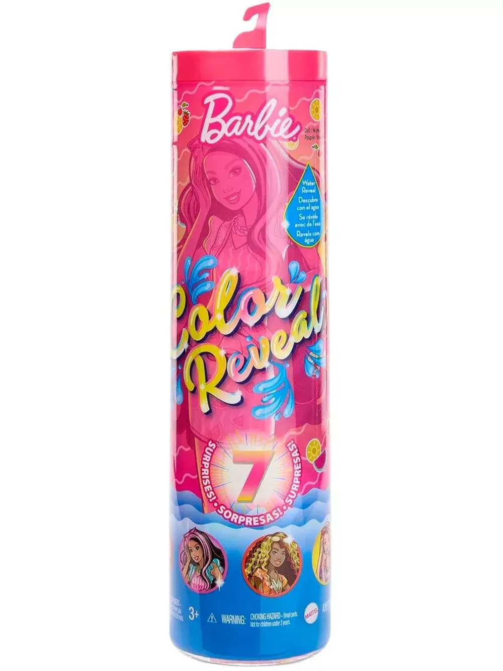 Кукла сюрприз Барби Color Reveal Sweet Fruit HJX49