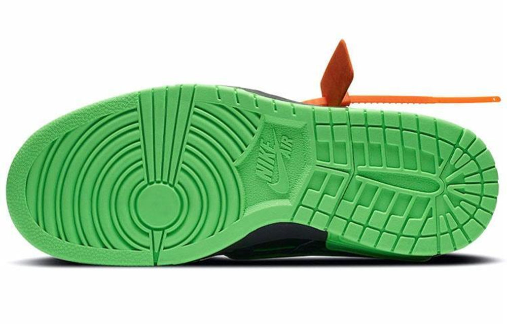 Кроссовки Off-White X Nike Rubber Dunk "Green Strike"