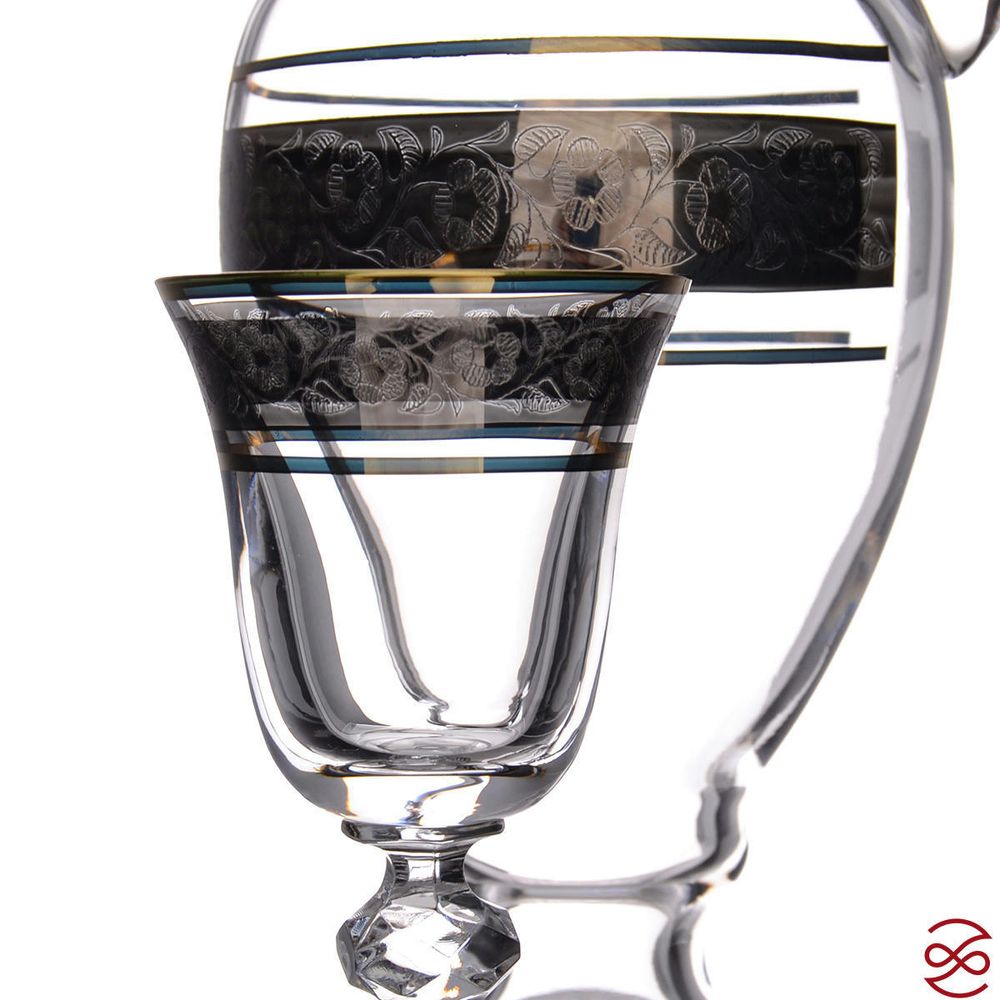 Набор Crystalex Bohemia Идеал Панто V-D 7 предметов 60мл, 1л