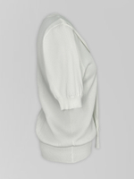 Футболка Angela 816 трикотажная однотонная с имитацией накидки