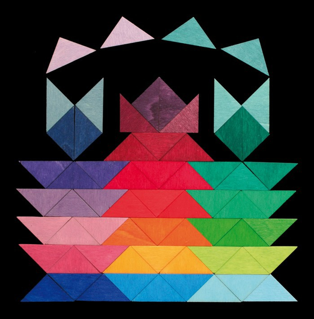 Магнитная мозаика Треугольники