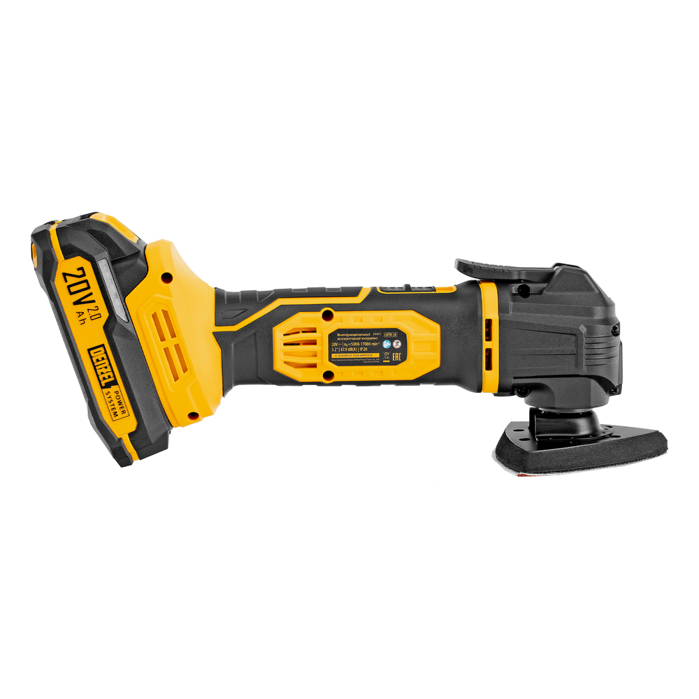 Инструмент многофункциональный аккумуляторный CMTH-20, Li-Ion, 20 В// Denzel