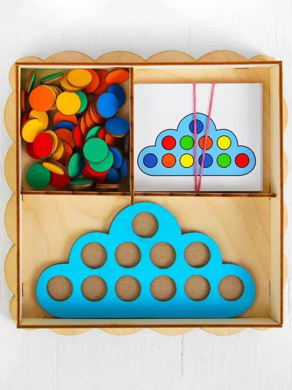 Развивающая игрушка Умное облачко