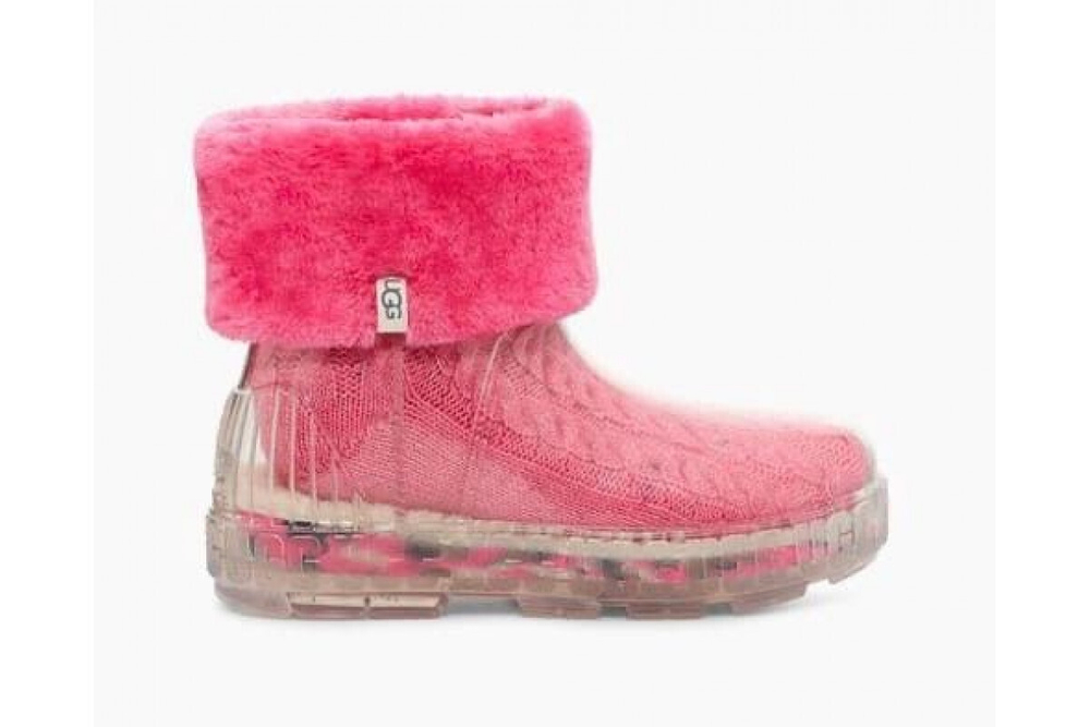 UGG Drizlita Clear Boot Taffy Pink