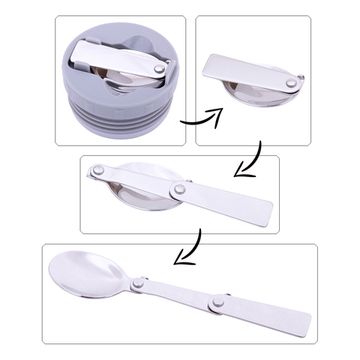 Термос пищевой 800 мл. Kamille KM-2097 из нержавеющей стали