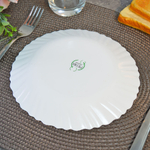 Набор тарелок десертных 6шт 19см "Белая дама" Prima Collection