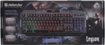 Игровая клавиатураDefender Legion GK-010DL <USB>