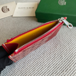 Goyard Bourbon Zipped Card Holder (11 colors)