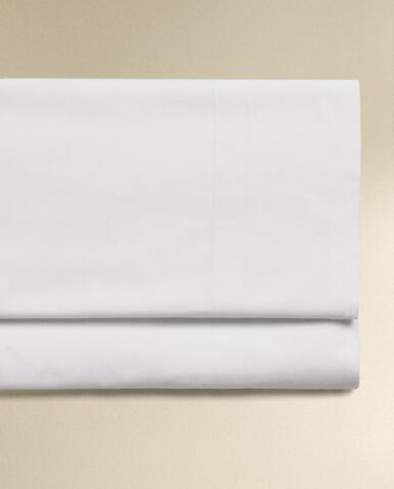 Простыня Zara Home перкаль, хлопок 100%, однотонный, 0020/089