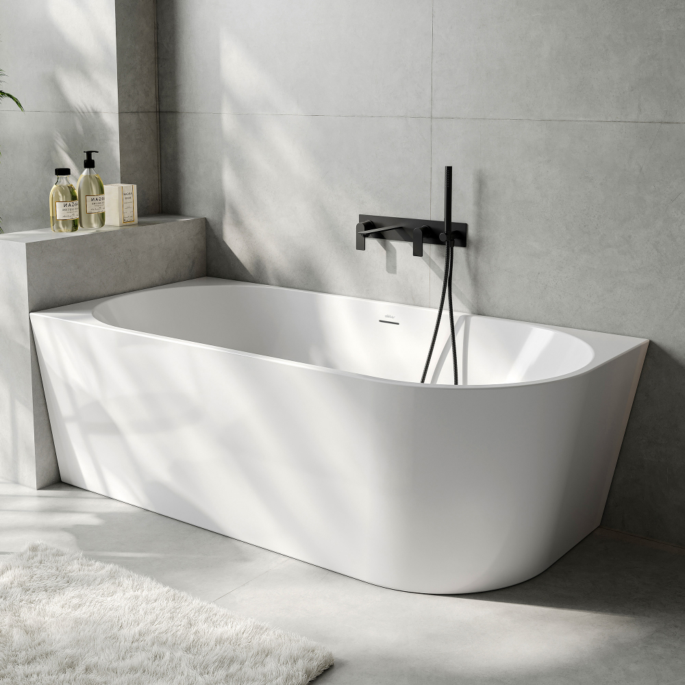 Акриловая ванна ABBER AB9502-1.8 L белая