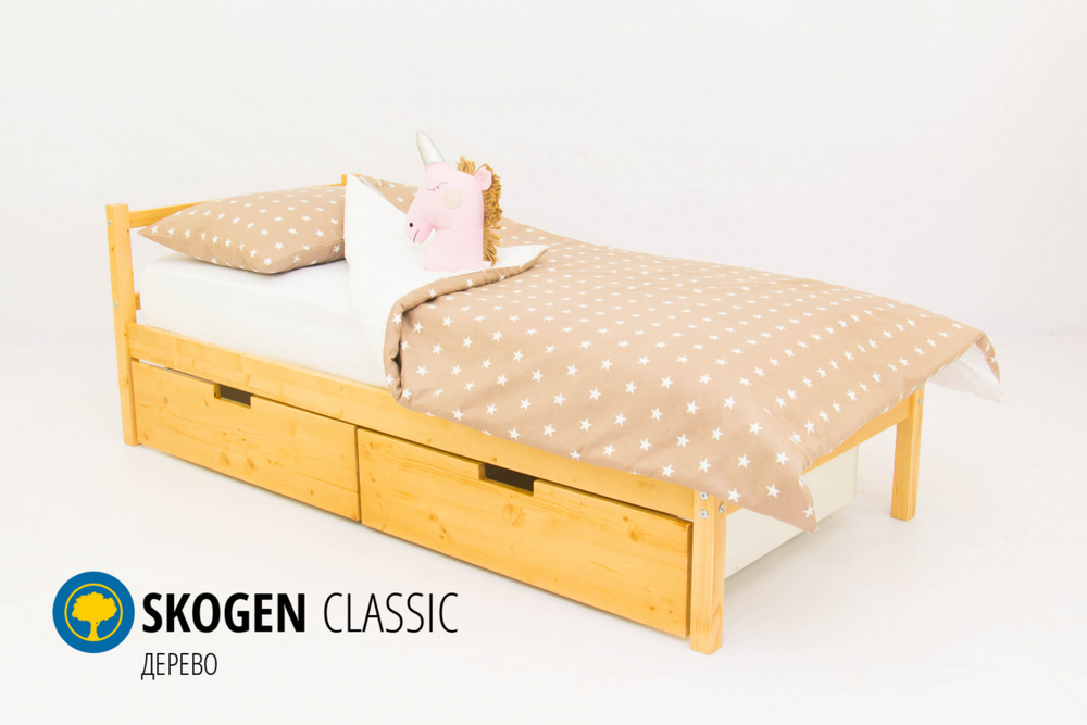 Детская кровать Бельмарко Svogen classic дерево