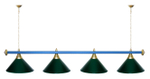 Лампа STARTBILLIARDS 4 пл. (плафоны золотые,штанга золотая,фурнитура золото)