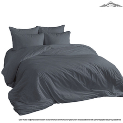 Поплин гладь. "Графит" | ш.220 см | 115 г/м² | хлопок-100%