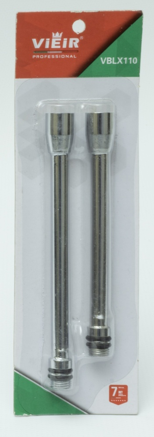 Медная трубка для смесителя (ХРОМ)  ViEiR  (150/15/1пар)