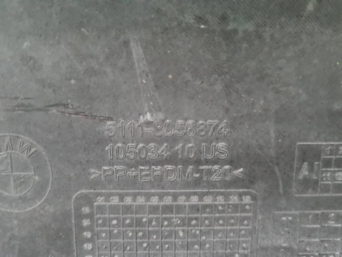 Бампер передний BMW X3 F25 X4 F26 (14-17) M-paket