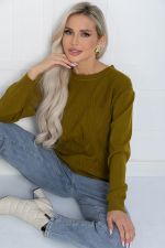 Джемпер Долорес (желто-зеленый) Б12168-12 LT Collection