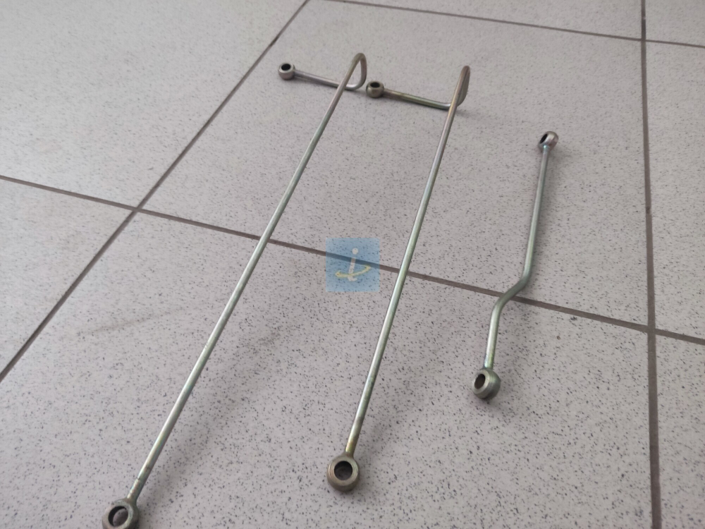 Трубки воздухопровода КПП с демультипликатором (к-т 3шт.) 238ВМ-1723080/81/82