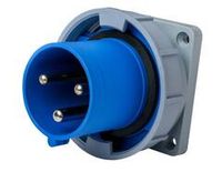 Вилка стандарта CEE накладного монтажа