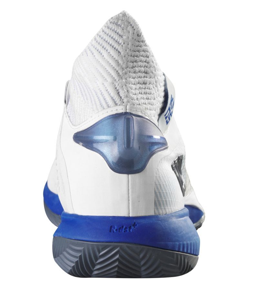 Мужские теннисные кроссовки Wilson Kaos Rapide SFT Clay - white/sterling blue/china blue