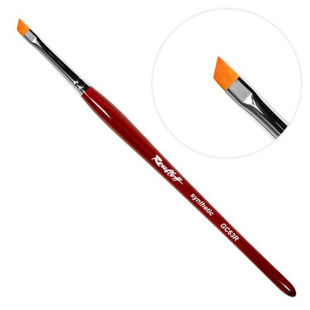GC63R №6 - Кисть наклонная из волоса синтетики
