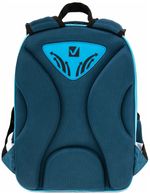 Ранец BRAUBERG QUADRO, 3 отделения, с брелком, "Speed power", 37х28х18 см, 229955