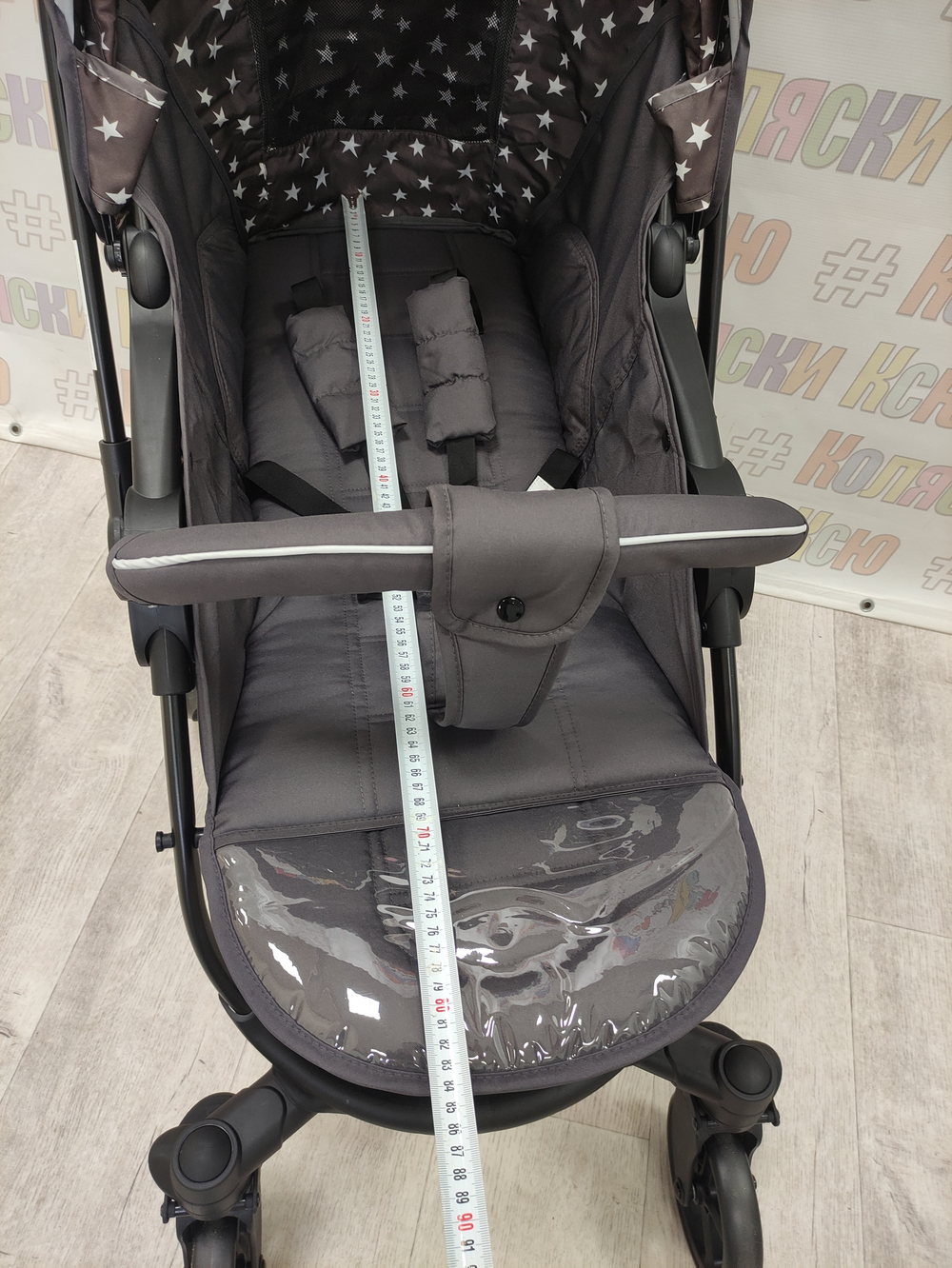 Коляска прогулочная Mow Baby Turbo Graphite