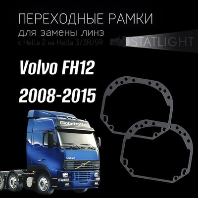 Переходные рамки для замены линз на Volvo FH12 2008-2015