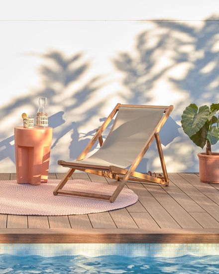 Rodhe Круглый ковер 100% ПЭТ терракотовый Ø 150 см