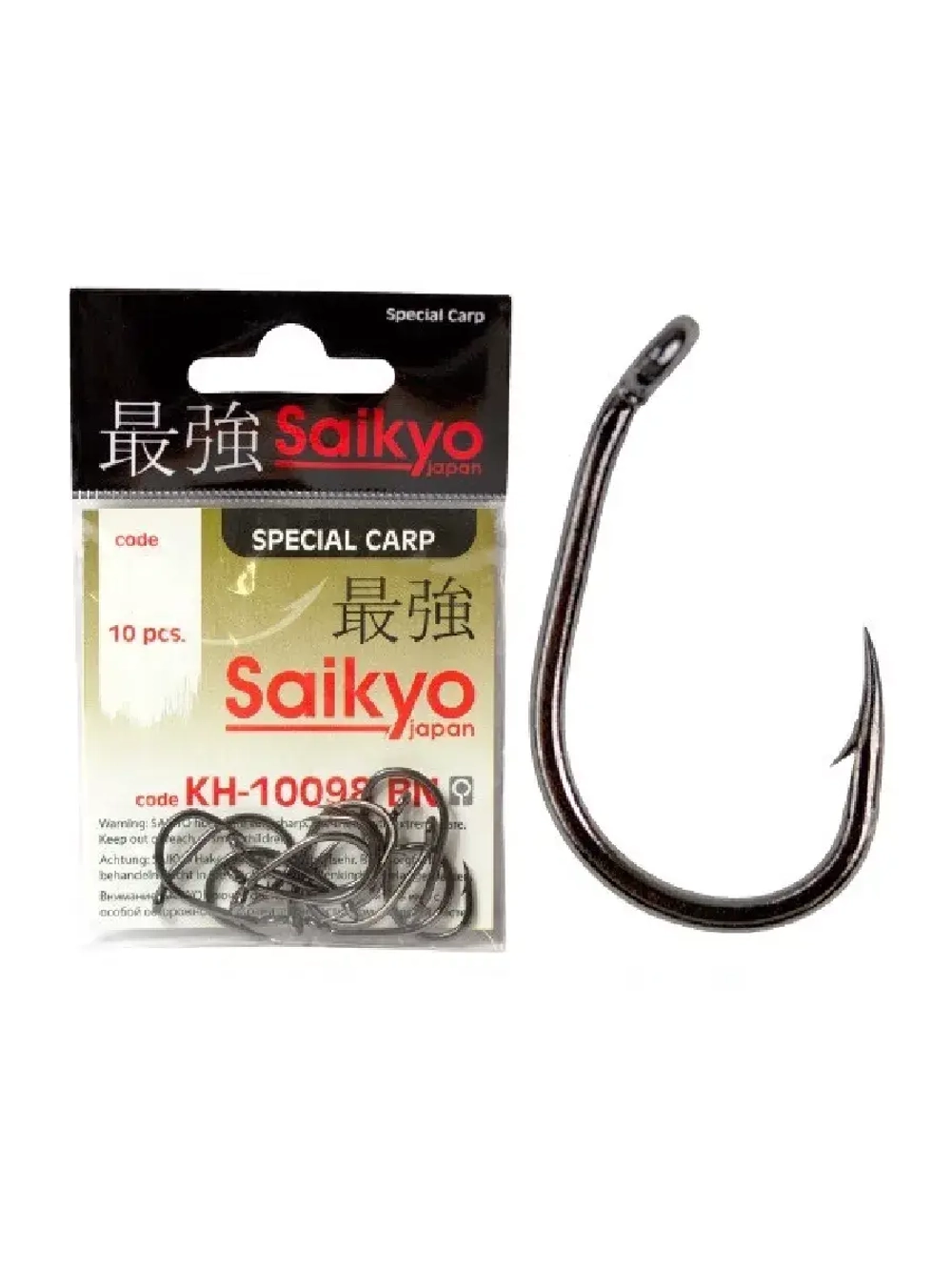 Крючки для рыбалки Saikyo KH-10098 Clever Carp BN