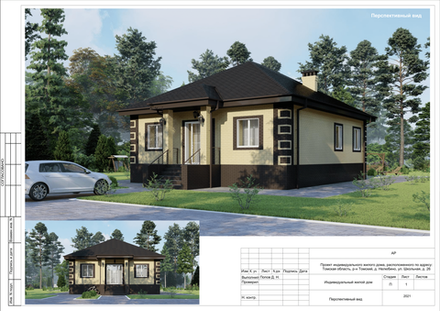 Индивидуальный жилой дом, д. Нелюбино.