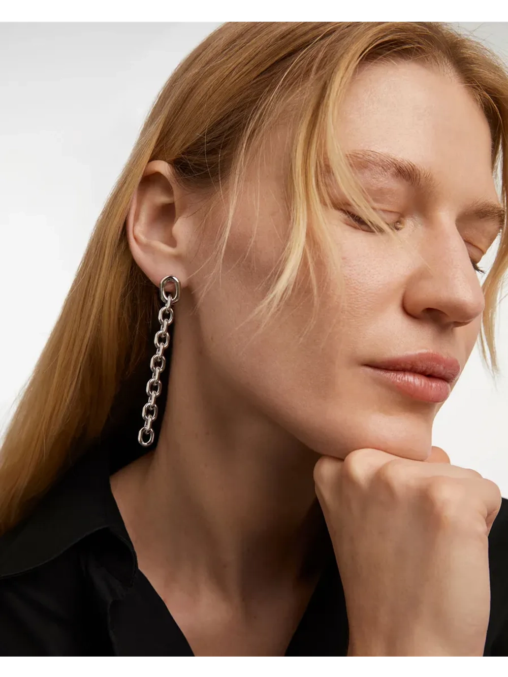 Серьги Vesta Латунь покрытая родием