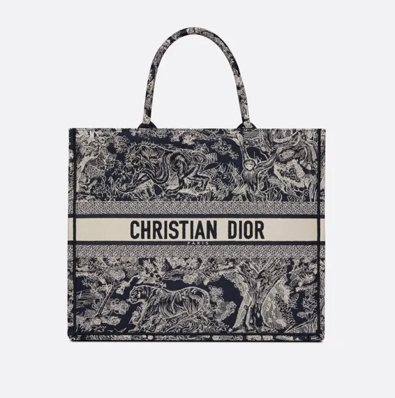 Женская сумка Dior Book Tote синий