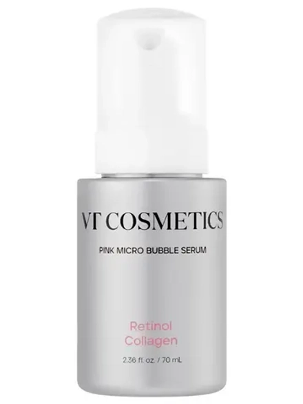 VT Cosmetics Пузырьковая сыворотка с ретинолом и коллагеном Retinol Collagen Pink Micro Bubble Serum 70 мл