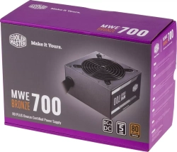 Блок питания 700W Cooler Master MWE Bronze V2 (MPE-7001-ACAAB-EU) RTL