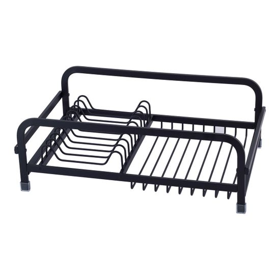 Сушилка для посуды из алюминия с поддоном Kamille KM 0752