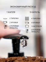 EOLITHIC Средство для мытья посуды WASHING UP LIQUID Персик 3,8 л
