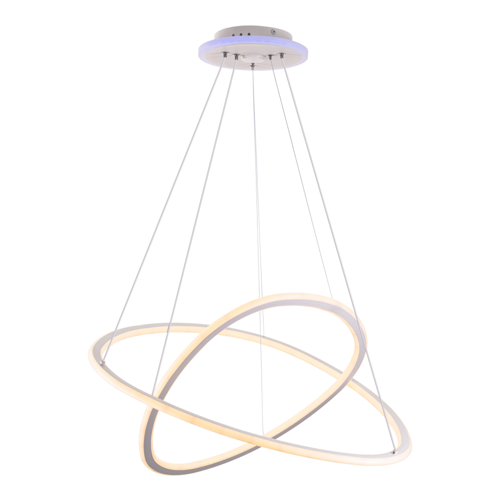 Citilux ТRIO CL215B060E LED Люстра подвесная с пультом Белая