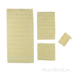 Полотенце 80х160 Cawo Noblesse 1001 нежно-желтое