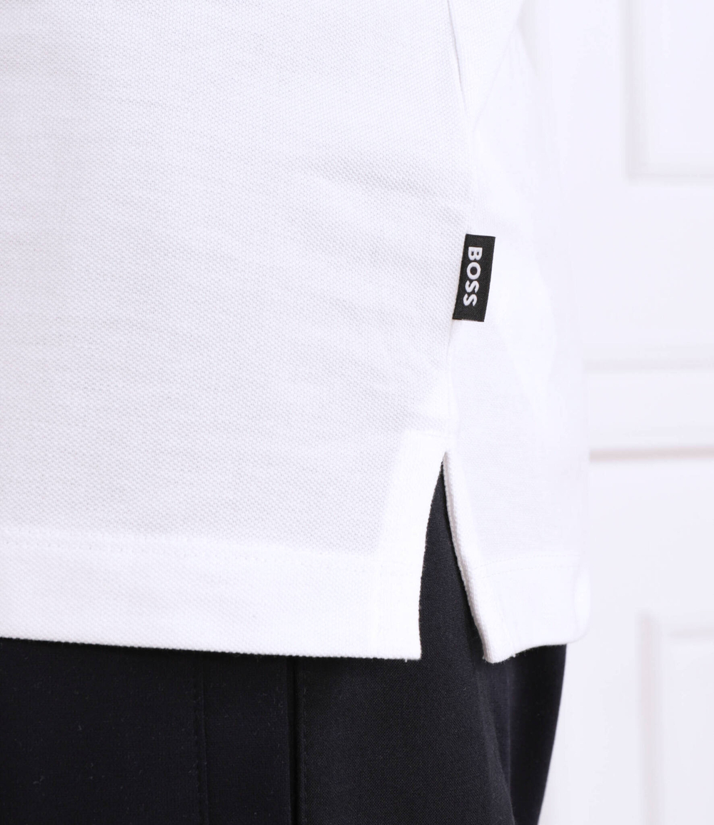 Поло Parlay 177 BOSS BLACK - белый(50488275)