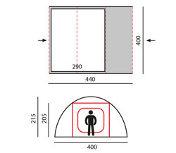 Палатка-шатер BTrace Scarp