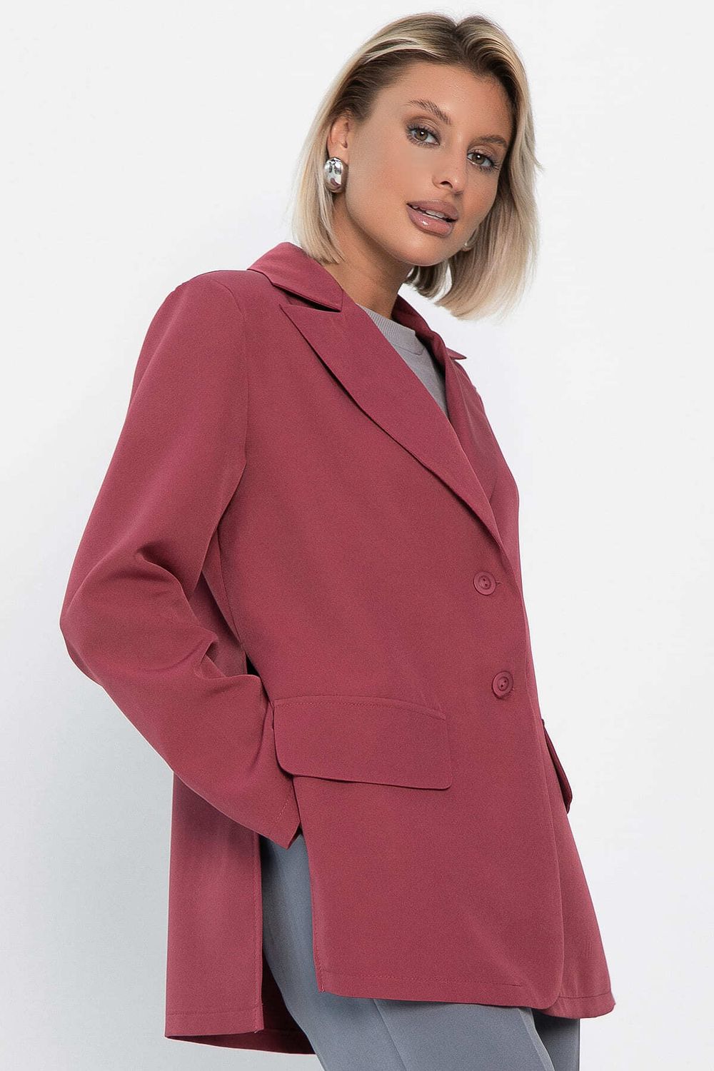 Жакет Фрея (ягодный) Б14159-7М LT Collection