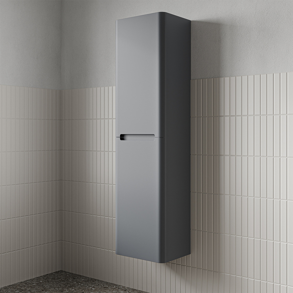 Пенал подвесной IDDIS Edifice, 40 см, темно-серый, EDI40D0i97