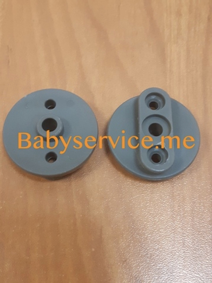 Крепление подстаканника на раме Серый